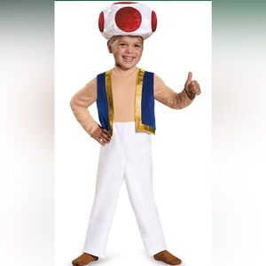 Mario Bros Toad Costume